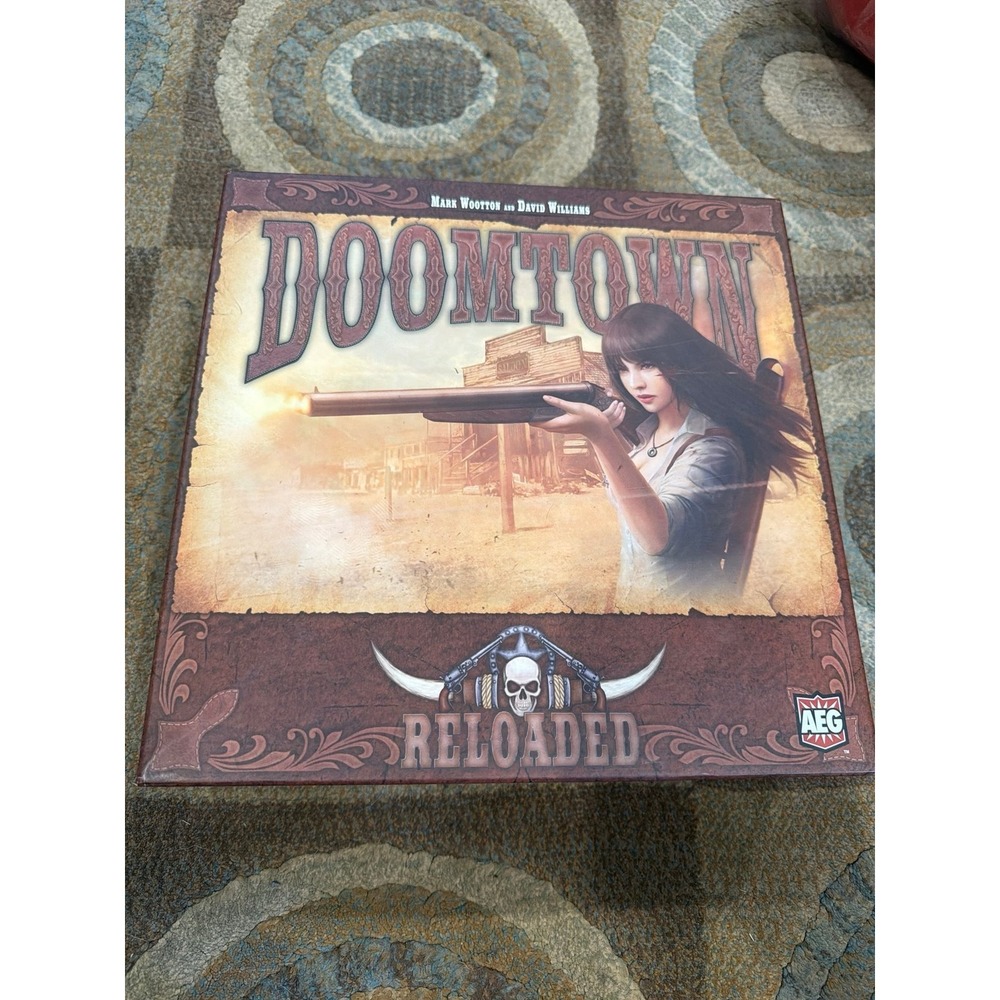 Doomtown Reloaded Board Game - 100% CIB